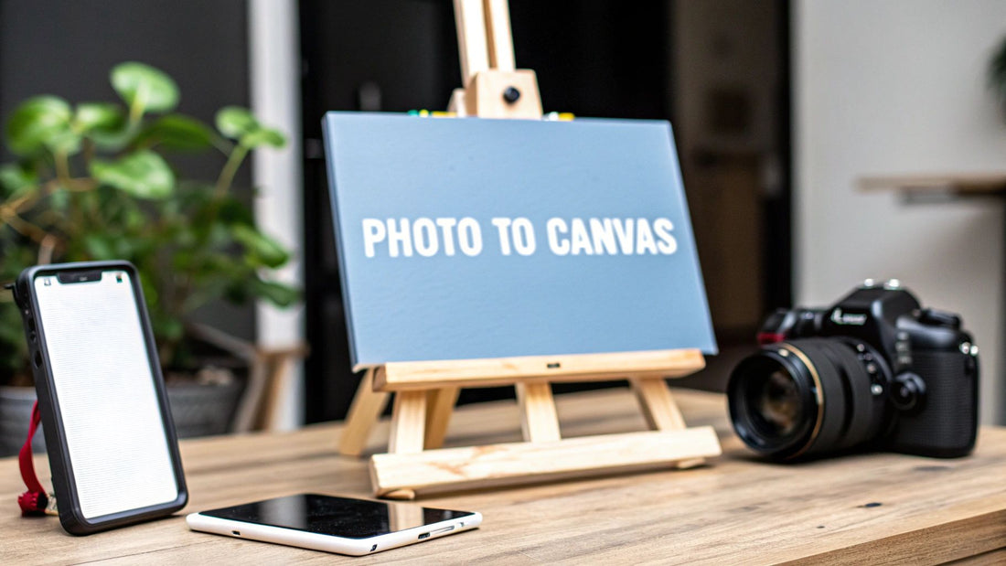 Turn Photos Into Canvas Art Your Complete Guide