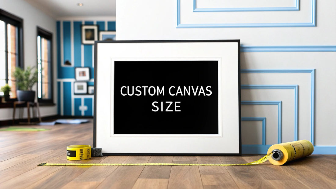 A Guide to Ordering the Perfect Custom Canvas Size