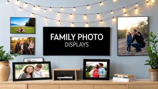 10 Creative Family Photo Display Ideas for 2025