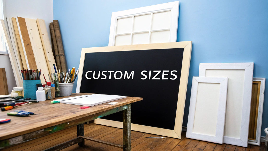 A Friendly Guide to Custom Canvas Sizes