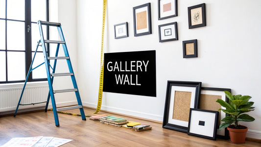 How to arrange pictures on the wall: Pro Tips