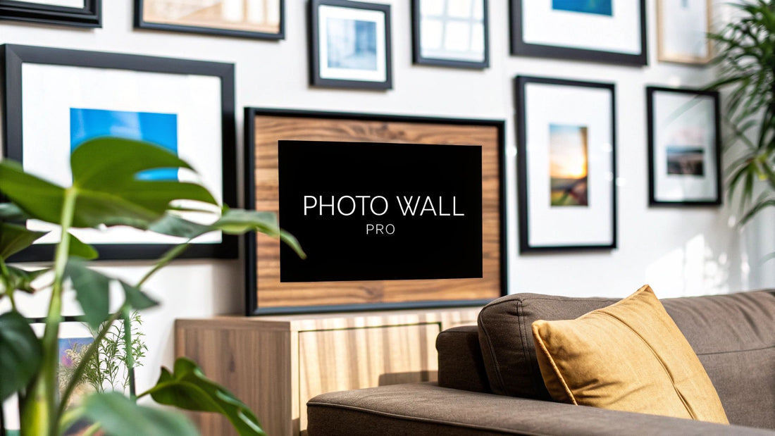 how to arrange photo on the wall: a pro guide to layout