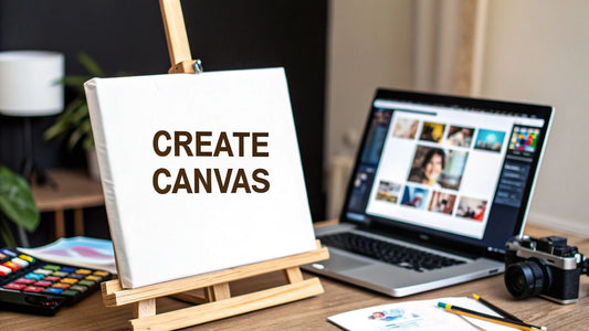 Create Your Own Canvas Print A Simple Guide