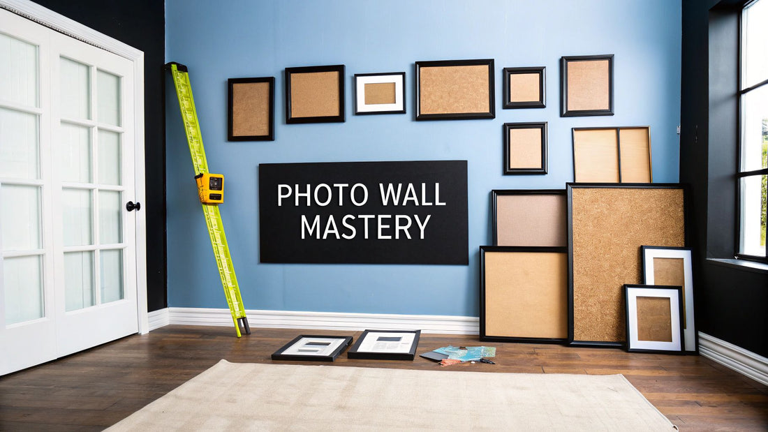 How to Arrange Photos on a Wall Like a Designer