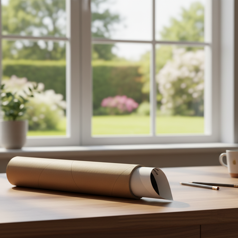 Roll of canvas paper